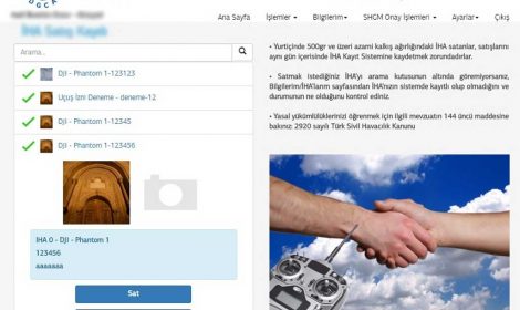 İHA Sistemine Nasıl Kayıt Olunur?